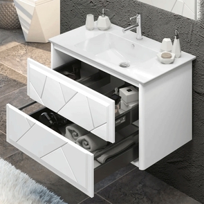 Мебель подвесная для ванной комнаты Opadiris Луиджи 70 белый